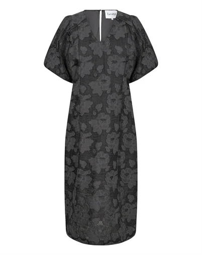 Leveté Room - LR - Kisser 1 Kjole - Black Oyster